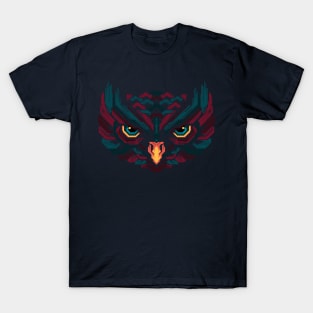 Owl head lines T-Shirt